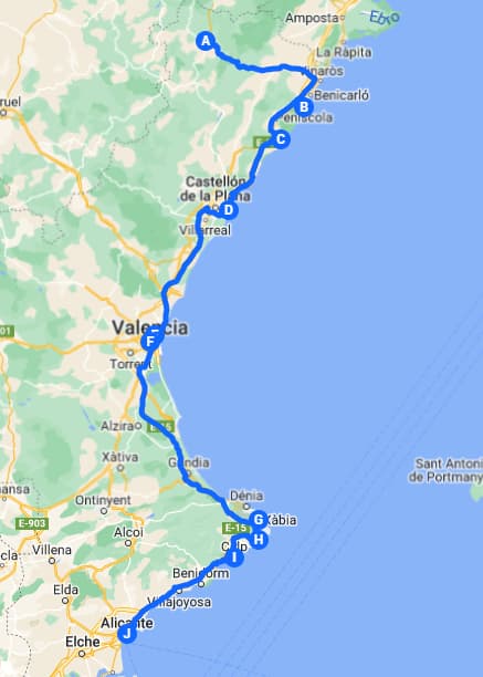 ruta valenciana