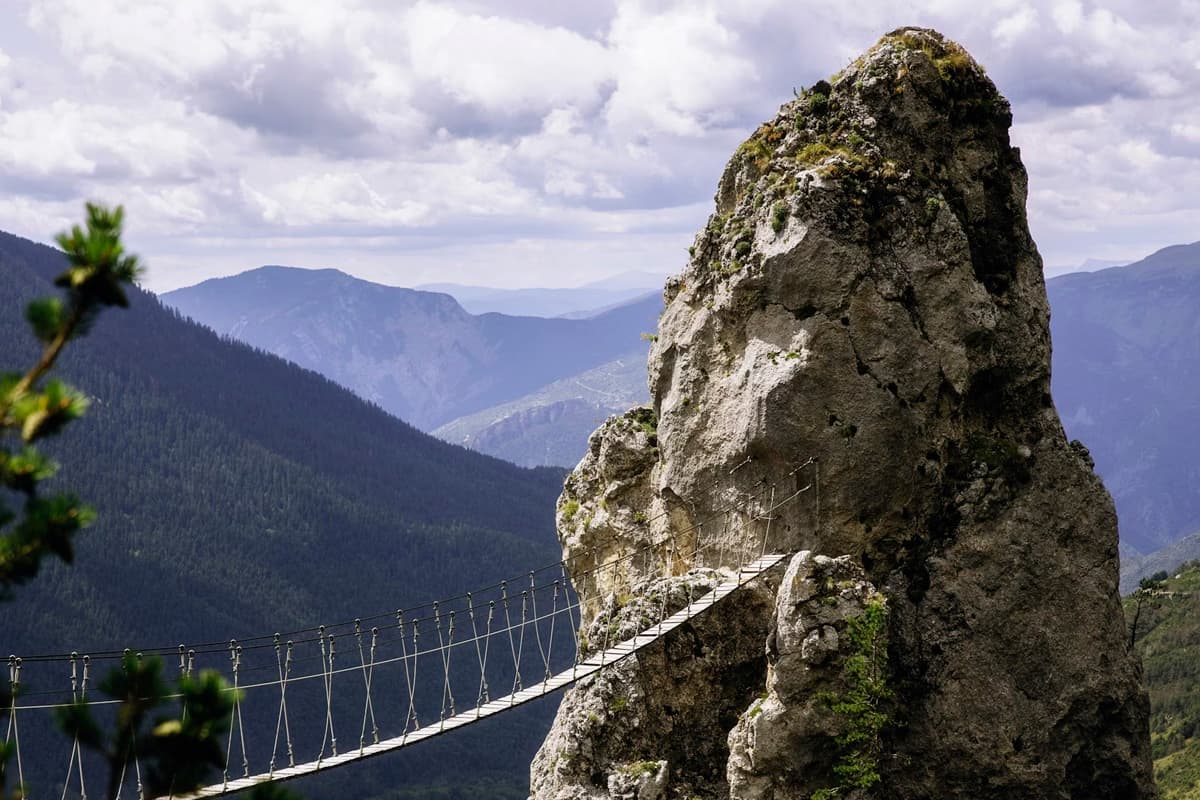 via ferrata para principiantes