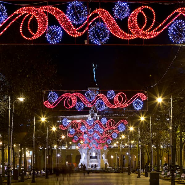 iluminacion en pamplona