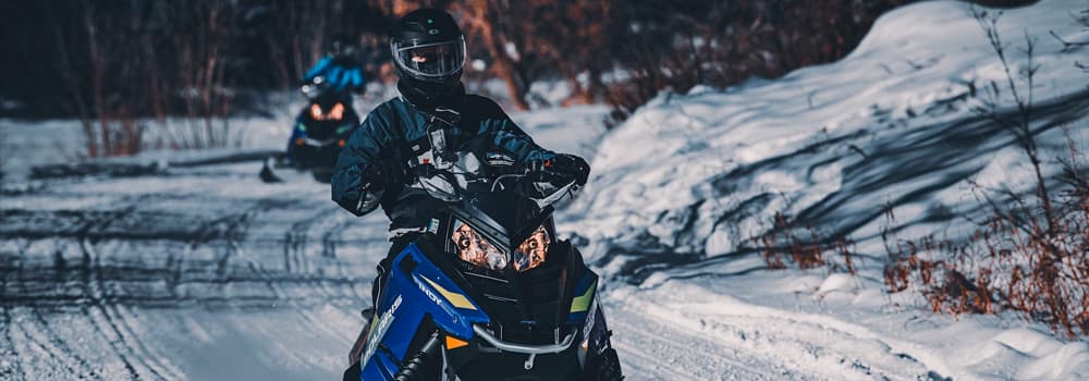 motos de nieve