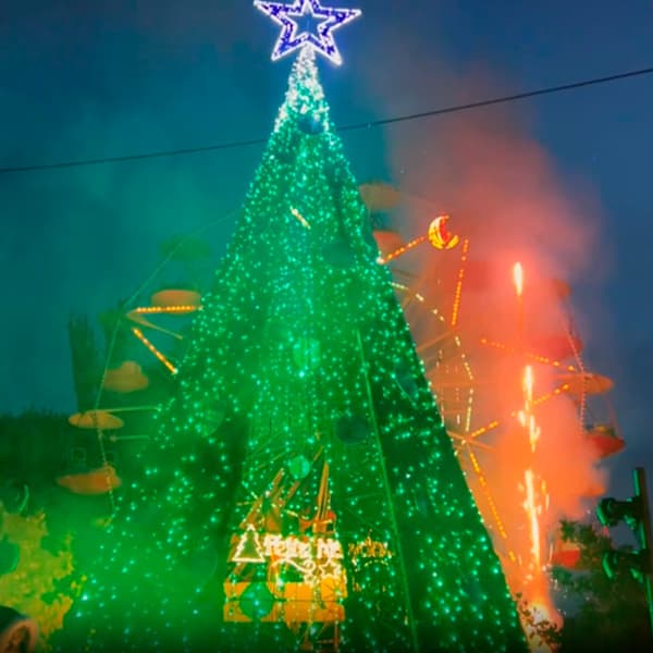 parque atracciones navidad