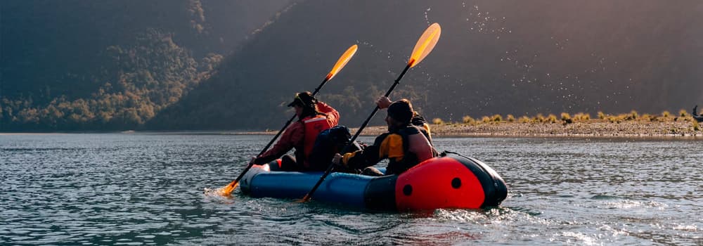 rafting en pareja