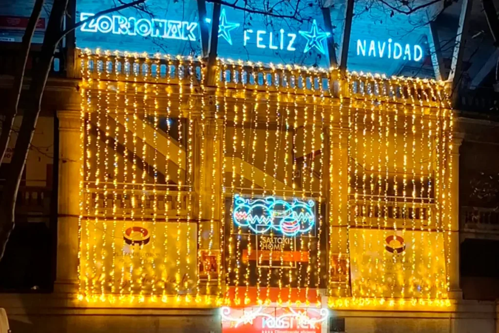 mercadillo de navidad en pamplona