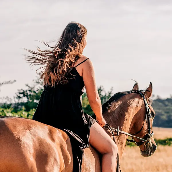 montar a caballo